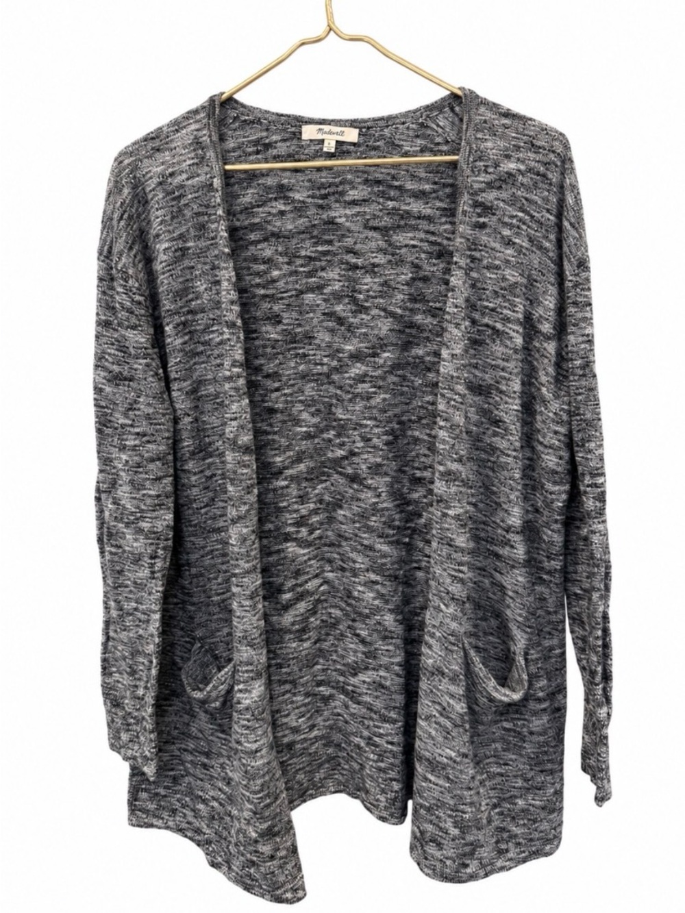 Madewell Summer Ryder Marled Cardigan Sweater